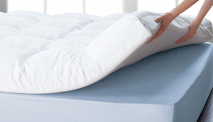 16 CFR 1633 Yatak, Yatak Pedleri ve Şilteler - Temel Takımlarında Yanıcılık Testi