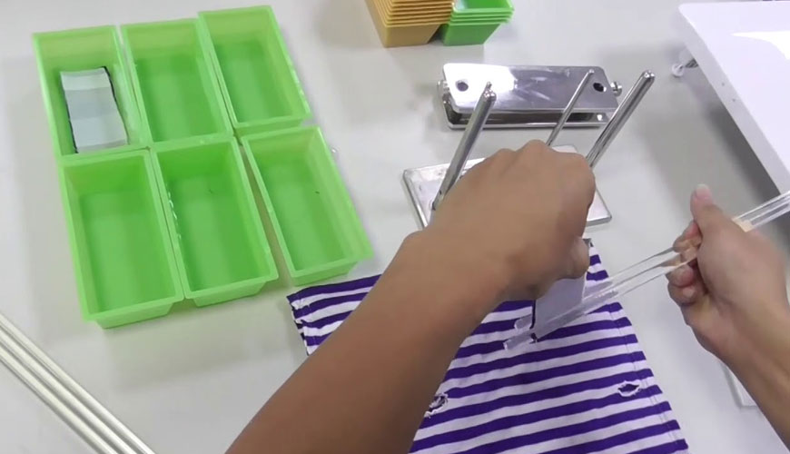 AATCC 109 Düşük Nem Altında Atmosferde Ozona Karşı Renk Haslığı Test Yöntemi