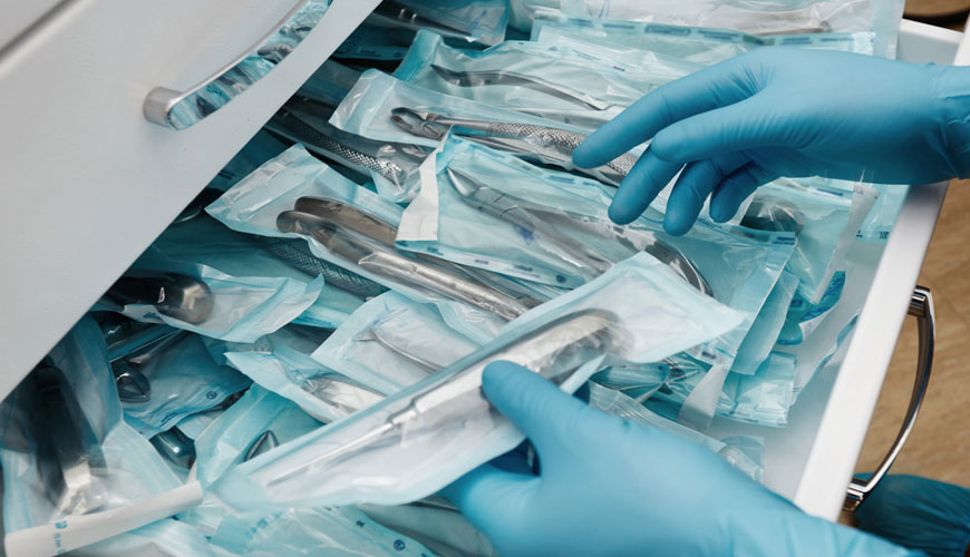 ABNT NBR 14990-1 Tıbbi Cihazların Sterilizasyonu için Paketleme Sistemleri ve Malzemeleri Testi