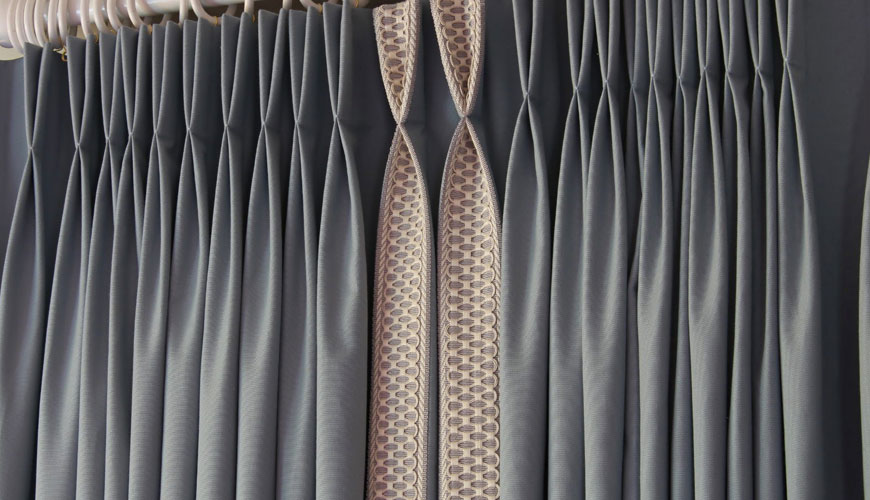 ABNT NBR 16625 Perdelerin Yangına Tepkisinin Sınıflandırılması, Tutuşabilirlik Özelliklerinin Değerlendirilmesi için Standart Test