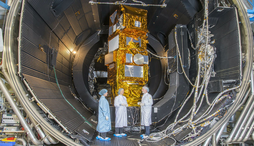 AMS-02 Elektronik Termal Vakum ve Termal Denge Testi