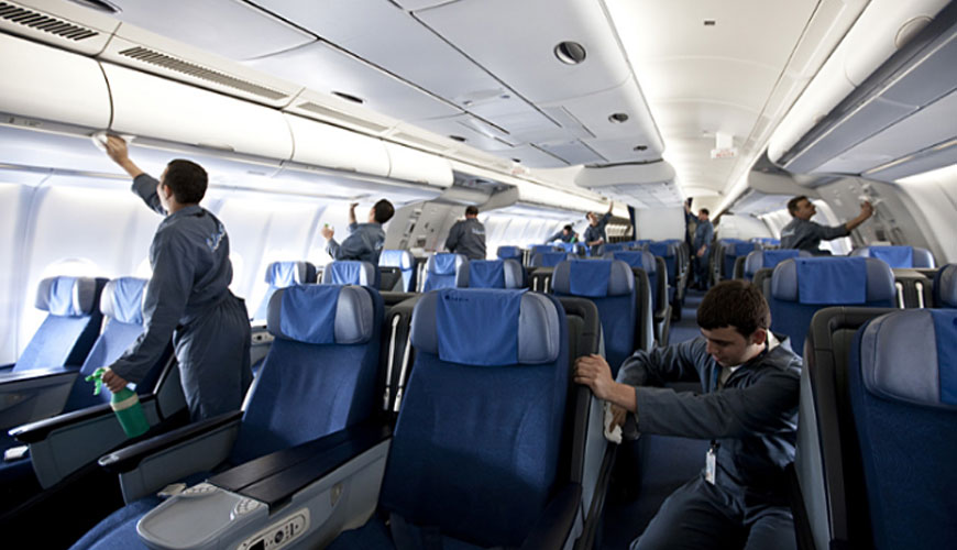 AMS 1526 Havacılık Araçları için İç Temizleme Sıvısı için Standart Test Yöntemi