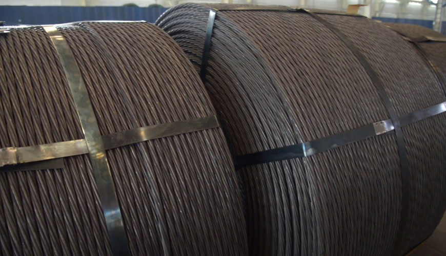 ASTM A416 Steel Wire, Seven Uncoated Wire Test Standard for Prestressed Concrete