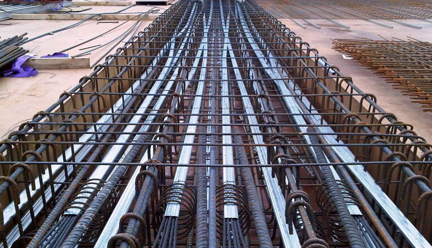 Стандартные технические условия ASTM A911 для стальных стержней с низкой релаксацией для железнодорожных шпал из предварительно напряженного бетона
