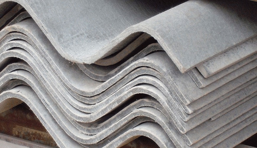 ASTM C1185 Standardna preskusna metoda za vzorčenje ravnih plošč, strešnih in zunanjih oblog iz cementa brez azbestnih vlaken