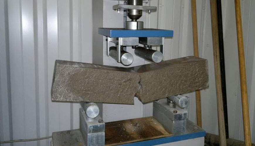 ASTM C293 szabványos vizsgálati módszer a beton hajlítószilárdságára
