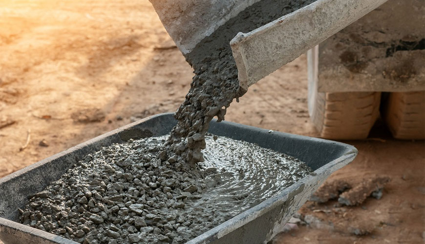 ASTM C942 Preskus tlačne trdnosti malt za gotov agregatni beton