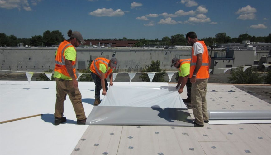 ASTM D2523 Test for Load-Stress Properties of Roof Membranes