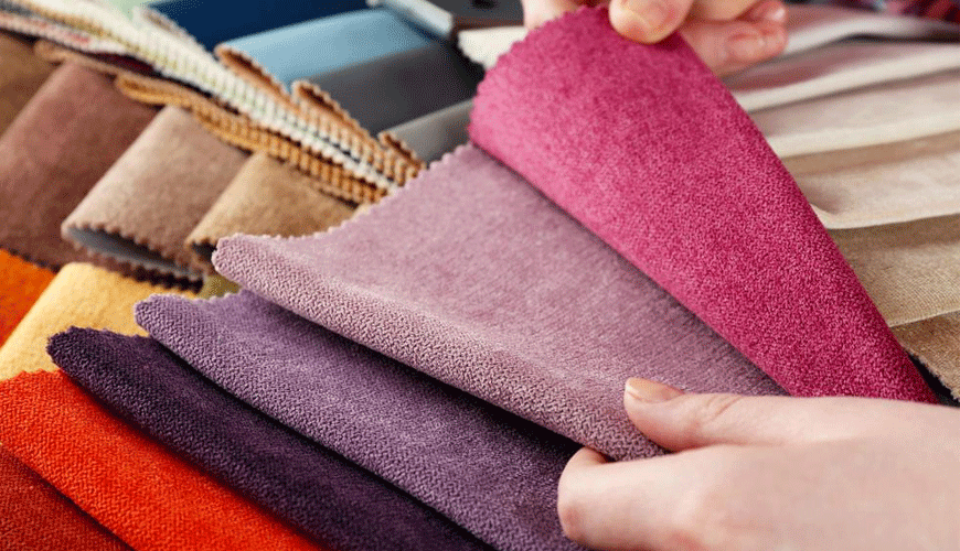 Estándar de prueba ASTM D3597 para telas de tapicería tejidas con liso, mechones o flocado