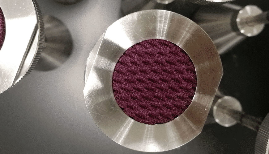 ASTM D4966 Martindale metoda za preskus odrgnjenja za odpornost tekstilnih tkanin proti obrabi