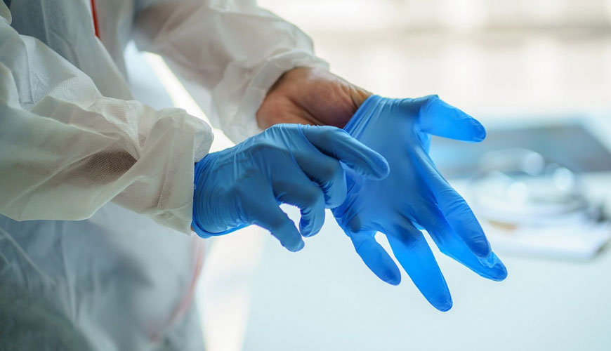 ASTM D5151 Standardna preskusna metoda za odkrivanje lukenj v medicinskih rokavicah