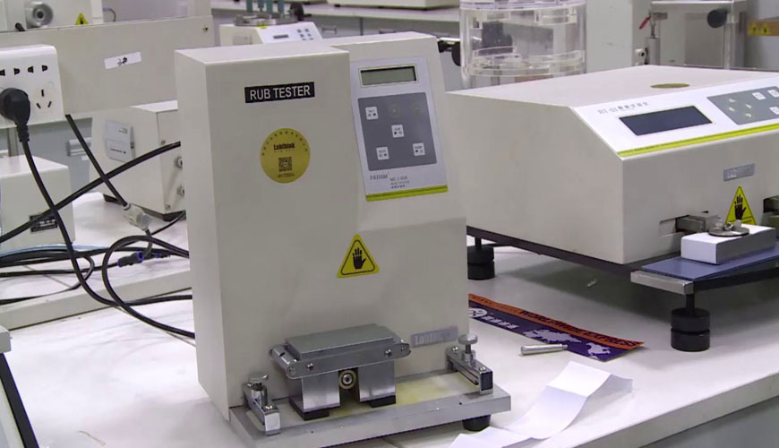 ASTM D5264 Стандартный метод испытаний на стойкость к истиранию печатных материалов с помощью измерителя трения Сазерленда