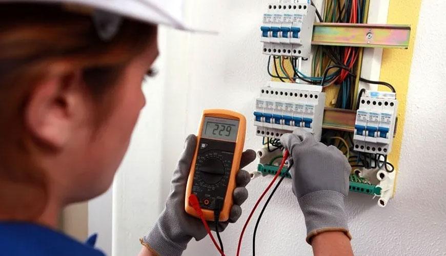 ASTM D5425 szabványos teszt az elektrotechnikai termékek tűzveszélyére vonatkozóan