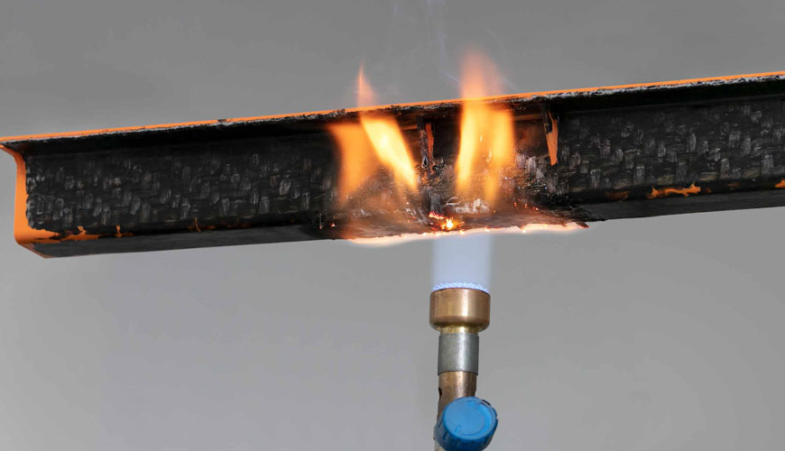 روش تست استاندارد ASTM E605 برای ضخامت و چگالی مواد مقاوم در برابر آتش پاشیده شده (SFRM) برای اعضای سازه اعمال می شود