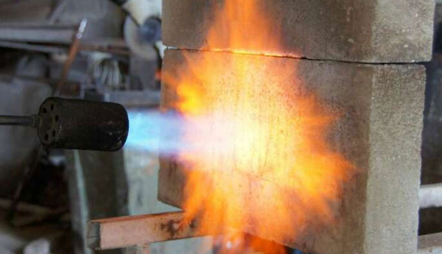 ASTM E761 Yapısal Elemanlara Uygulanan Püskürtme Yangına Dirençli Malzemenin Basınç Dayanımı için Test