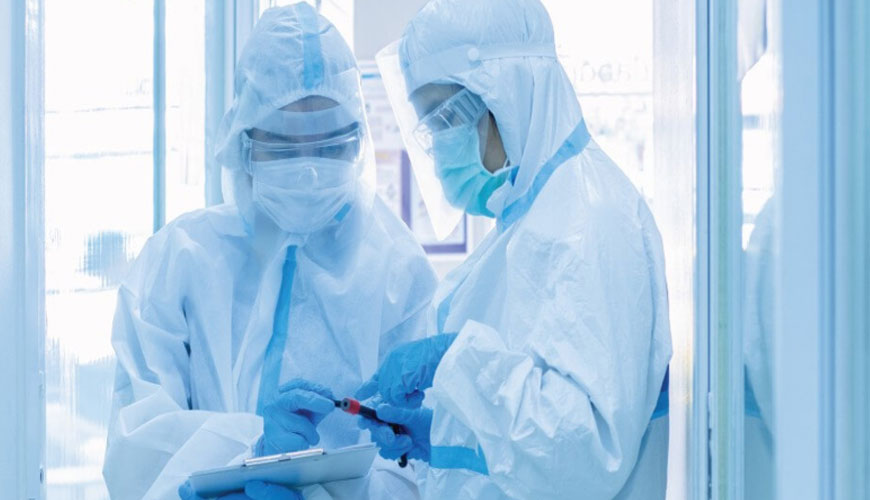 ASTM F1671 Испытание на устойчивость материалов, используемых в защитной одежде, к проникновению патогенов, передающихся через кровь