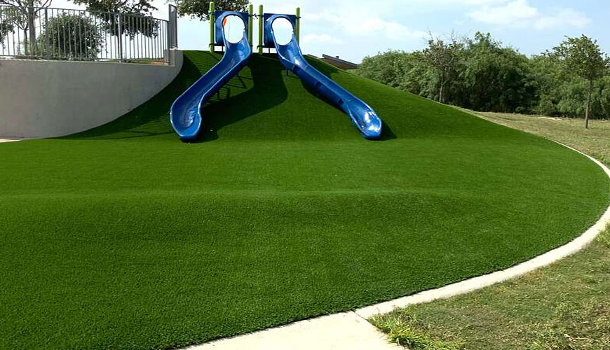 ASTM F3102 Testing for Synthetic Turf Play Systems