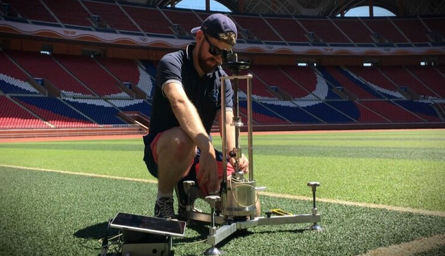 ASTM F3189 Test for Synthetic Turf Systems Using Advanced Artificial Athlete