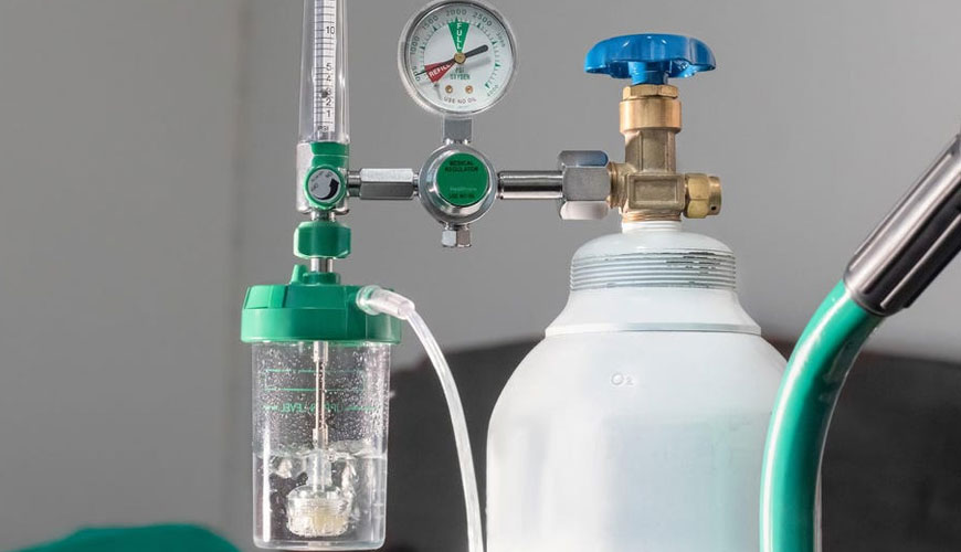 Standard ASTM G175 za regulatorje tlaka kisika, ki se uporabljajo v medicini in nujnih primerih