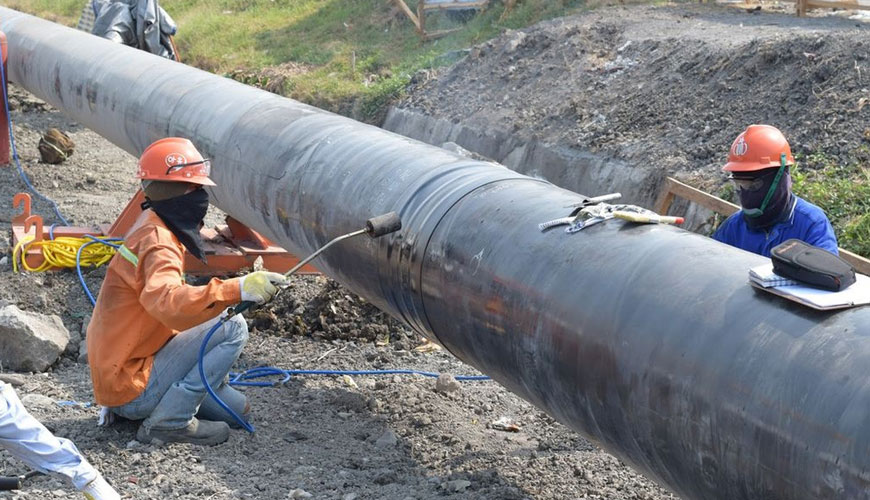 ASTM G62 szabványos vizsgálati módszerek a csővezeték-bevonatokban lévő üregek kimutatására