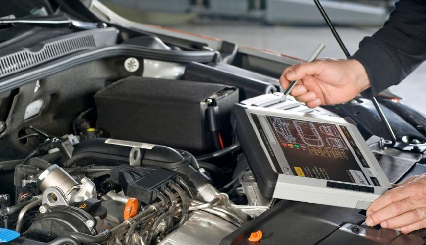 BMW GS 97038 Otomotiv Uygulamaları için Yanıcılık Testi - Otomotiv İç Kaplama Malzemelerinin Yanma Davranışının Belirlenmesi