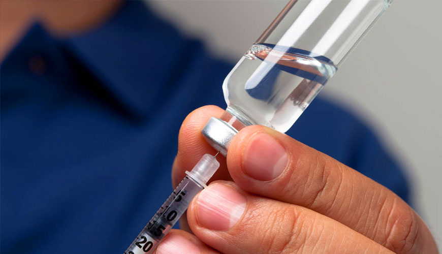 BS 1619 Testiranje hipodermičnih brizg za injiciranje insulina