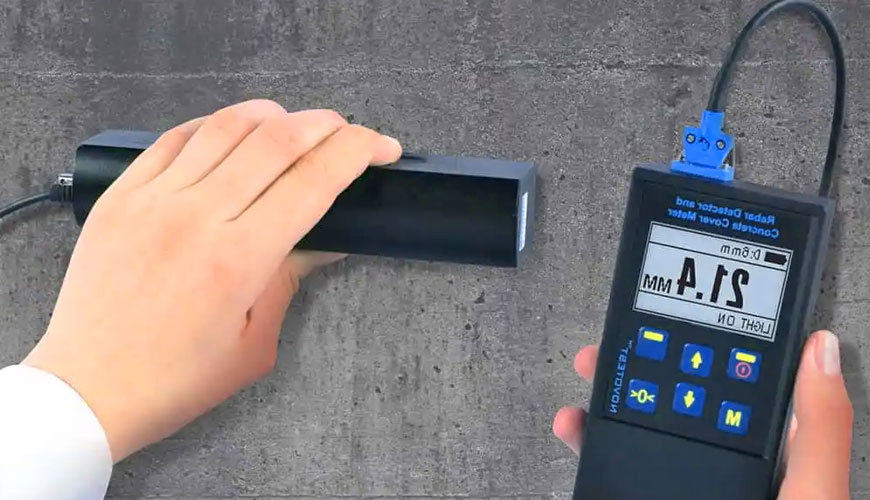 BS 1881-204 Beton Testi - Elektromanyetik Örtücüler İçin Standart Test