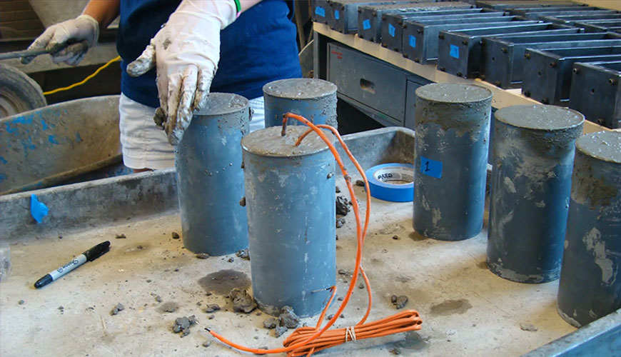 BS 1881-5 Preskušanje betona - standardni preskus, razen trdnosti utrjenega betona