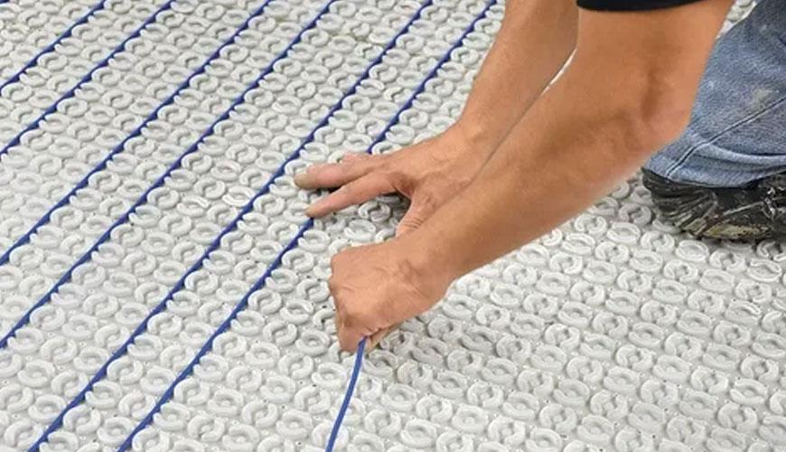 BS 4098 Standard Method for Determining the Thickness, Compression and Recovery Properties of Textile Floor Coverings
