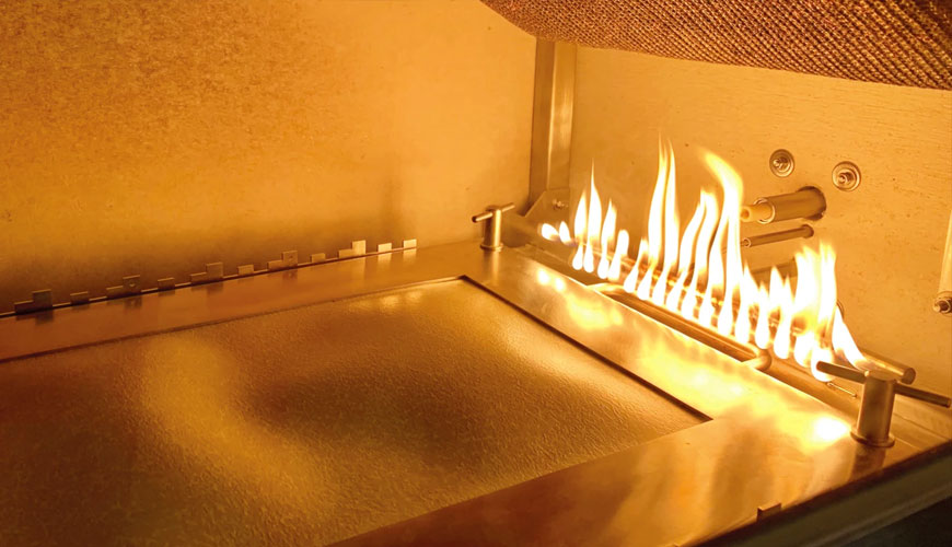 BS 476-15 Isı Yayılım Oranının Ölçülmesine Yönelik Yapı Malzemeleri Üzerinde Yangın Testleri