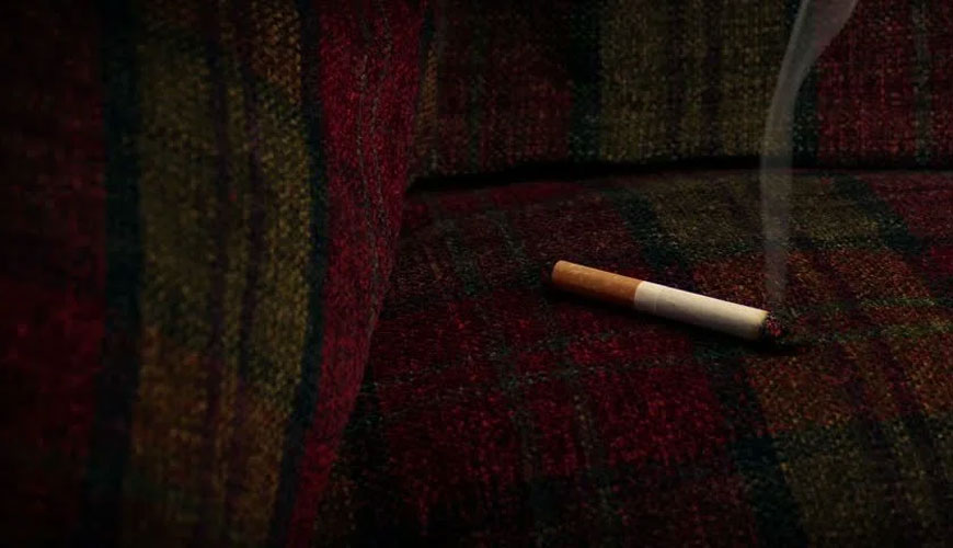 BS 5852-1 Mobilya için Yangın Testleri - Bölüm 1 - Sigara İçenlerin Oturması için Döşemeli Kompozit Malzemelerinin Tutuşabilirliği