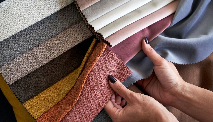 BS 5867 Perde ve Örtü Kumaşlarına Yönelik Yanmazlık Testi