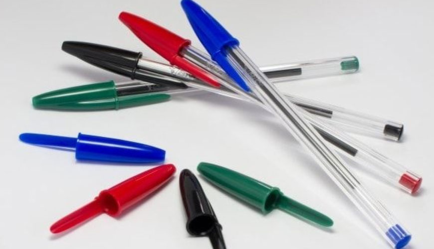 BS 7272-1 Yazma ve İşaretleme Aletleri - Boğulma Riskini Azaltmak için Kapakların Özellikleri