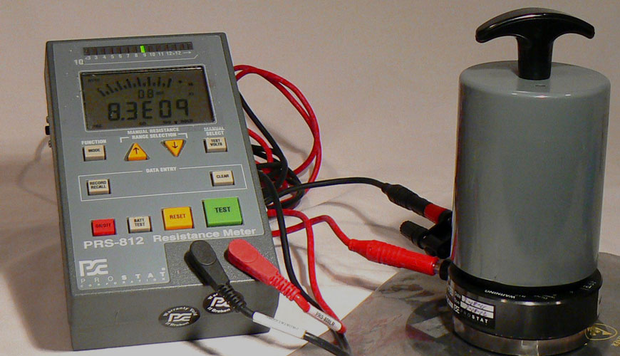 BS 7506-1 Merilne metode v elektrostatiki - 1. del: Standardni test za osnovni vodnik za elektrostatiko