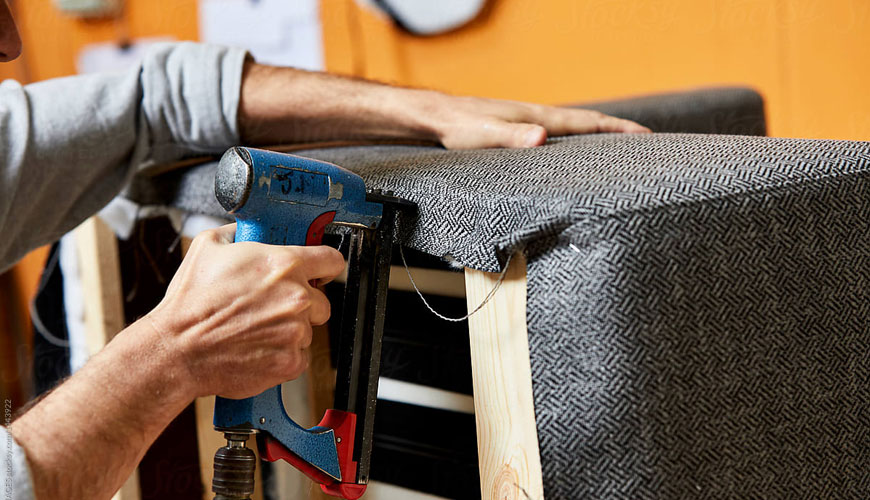 California TB 113 Döşemeli Mobilyalarda Kullanılan Malzemelerin Yanma Direncini Test Etme Gereksinimleri