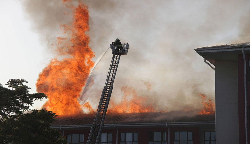 CAN/ULC-S107 Çatı Kaplamalarının Yangın Test Yöntemleri