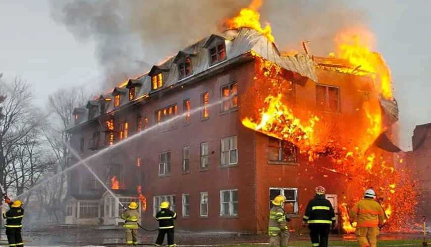 CAN/ULC S138 Tam Ölçekli Oda Konfigürasyonunda Yalıtımlı Bina Panellerinin Yangında Büyümesine İlişkin Standart Test