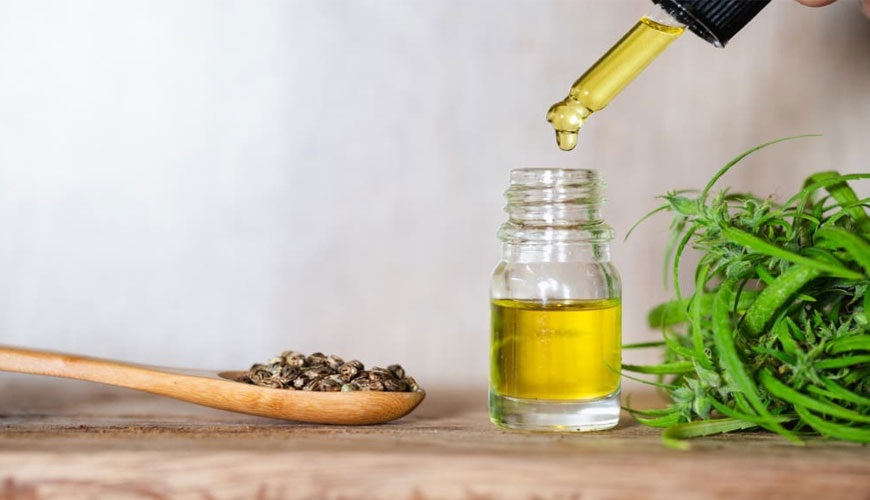 Análisis de aceite de CBD