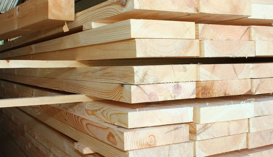 CEN TR 14734 Kiểm tra độ bền của gỗ và các sản phẩm làm từ gỗ
