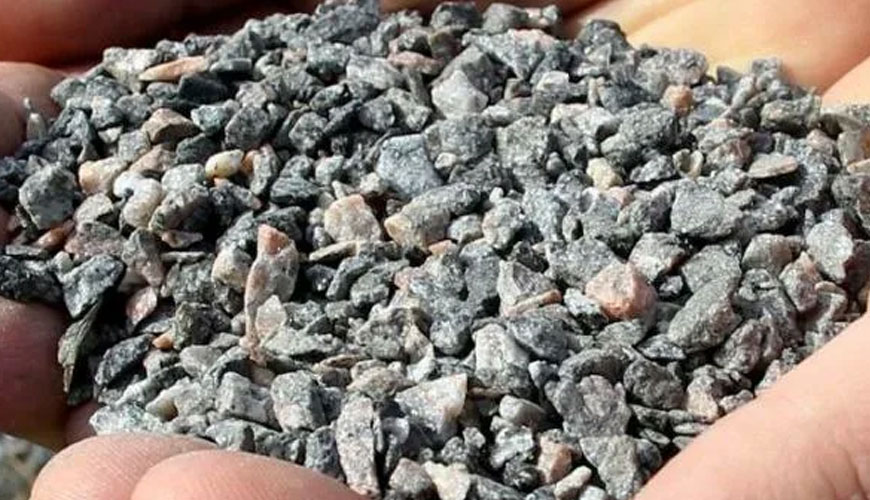 COE CRD-C130 Kurs Agrega Parçacıklarının Çizilme Sertliğini Tahmin Etmek için Test