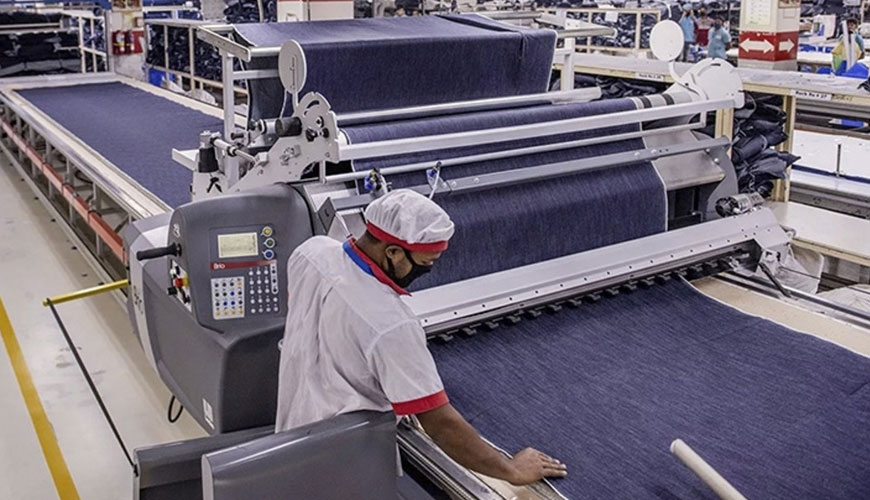 Standardni preizkus DBL 5327 za postopke tkanja tekstilnih navadnih tkanin