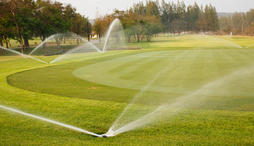 DIN 18035-2 Sports Fields Part 2: Standard Test Method for Irrigation