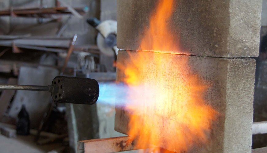 DIN 4102-1 Yapı Malzemelerinin ve Elemanlarının Yangın Davranışı Bölüm 1: Yapı Malzemelerinin Sınıflandırılması ve Gereksinimler