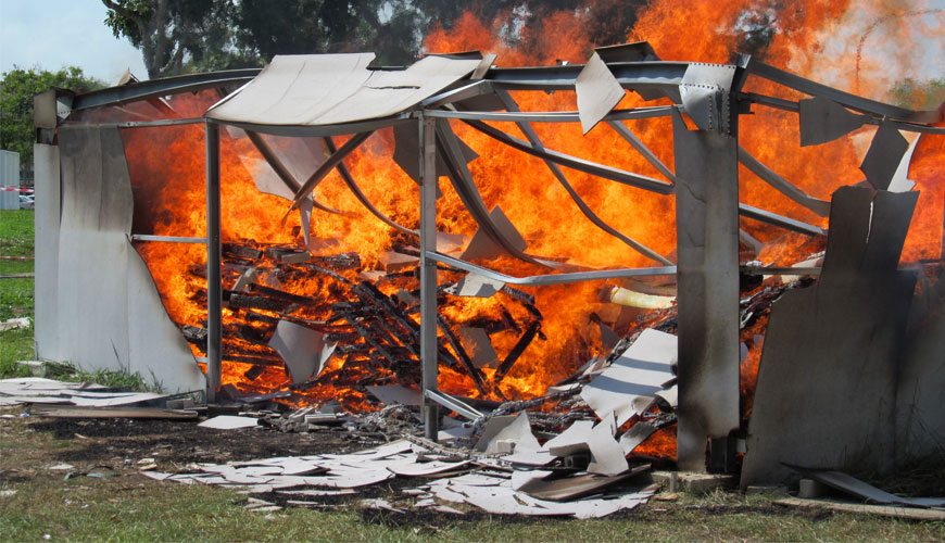 DIN 4102-4 Yapı Malzemelerinin ve Elemanların Yangın Davranışı - Sınıflandırılmış Yapı Malzemelerinin, Elemanlarının ve Bileşenlerinin Genel Görünüm ve Tasarımı