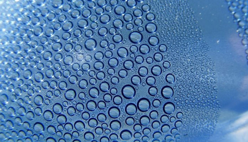 DIN 50017 Atmósferas y aplicaciones técnicas, entornos de prueba de condensación