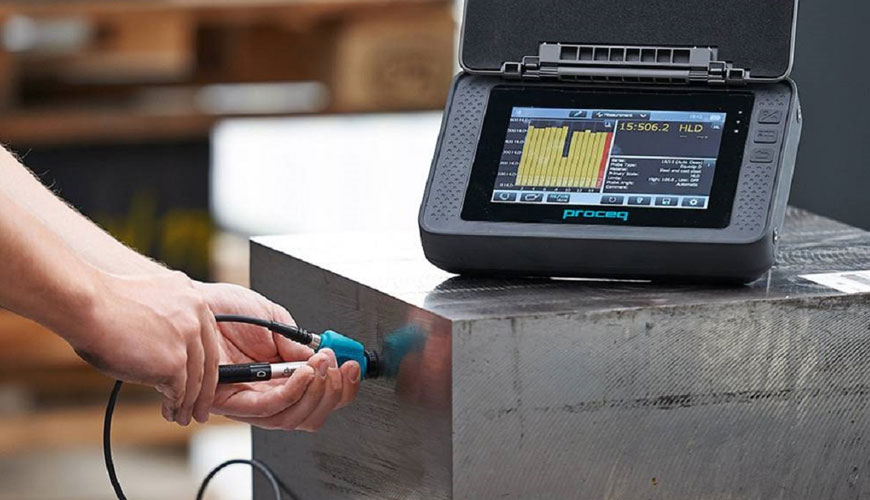 DIN 50156 Metalik Malzemeler - Leeb Sertlik Testi