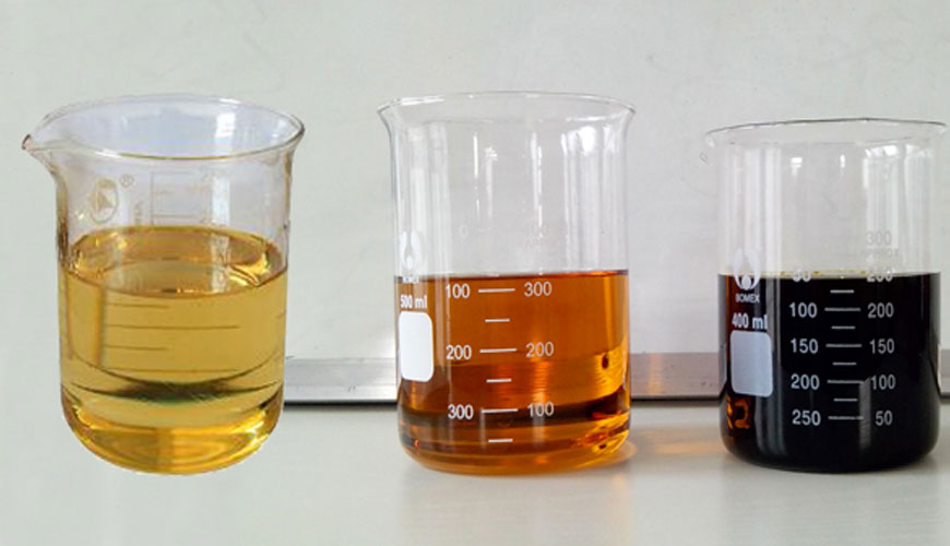 DIN 51453 Preskušanje maziv - Ugotavljanje oksidacije in nitracije rabljenih motornih olj