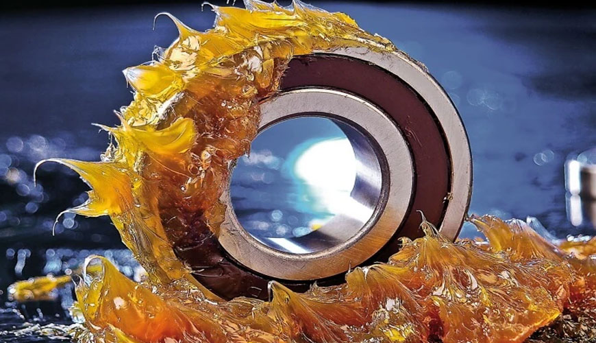 DIN 51819-1 FE 8 Aşınma Test Makinesini Kullanarak Rulmanlı Yatak Yağlayıcılarının Test Edilmesi