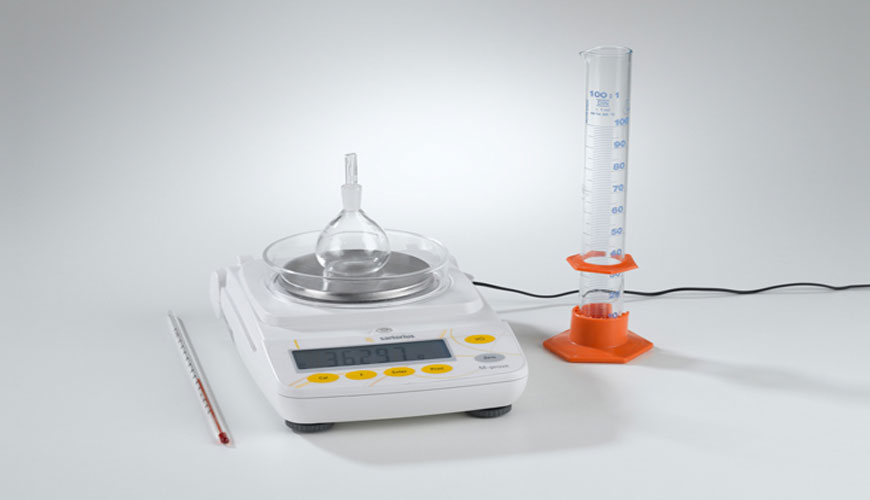 DIN 52374 Kontrplak Testi, Yoğunluğun Belirlenmesi için Standart Test Yöntemi