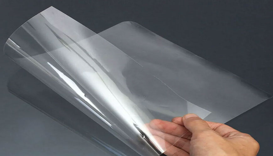 DIN 53380-5 Plastiklerin Testi - Gaz İletim Hızının Belirlenmesi - Plastik Filmler ve Kalıplanmış Plastik Parçalar için Optik Yöntem